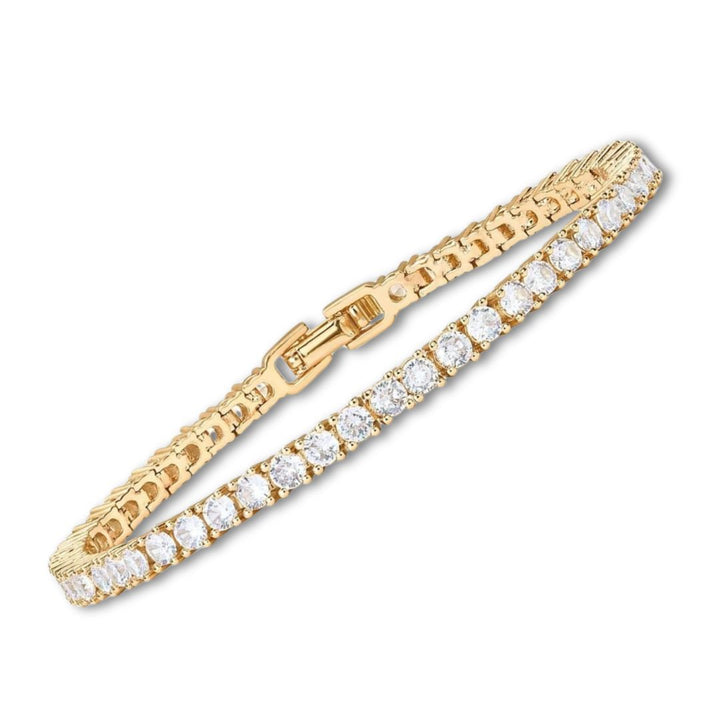 Moissanite Tennis bracelet Size  | Gold 18k